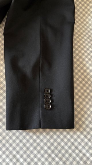 Traje Joven Caballero Negro Talla XL Corte Ingles