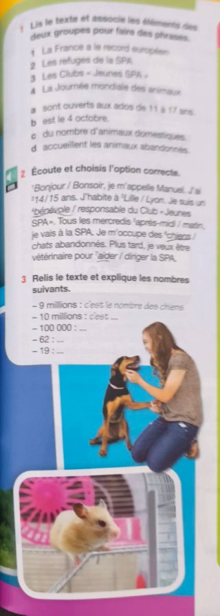 Jeu de mots plus Livre de l'élève. 1o. A1