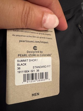 Pantaloncini Pearl Izumi con fondello staccabile