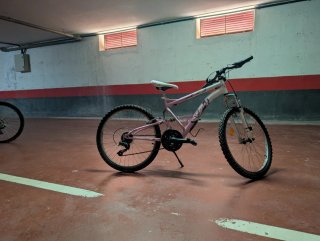 Bicicleta infantil rosa