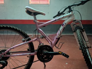 Bicicleta infantil rosa