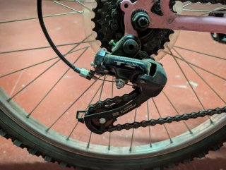 Bicicleta infantil rosa