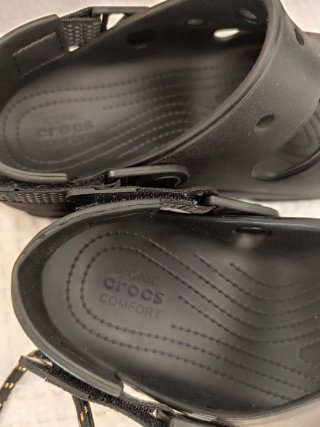 Sandalias Crocs Negras