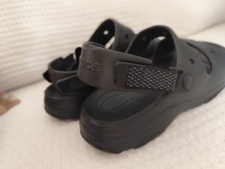 Sandalias Crocs Negras