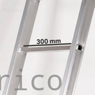 Escalera Telescópica Aluminio 6+6 Peldaños Teleflex