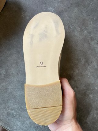 Mocasines de ante beige Piulin - Talla 38