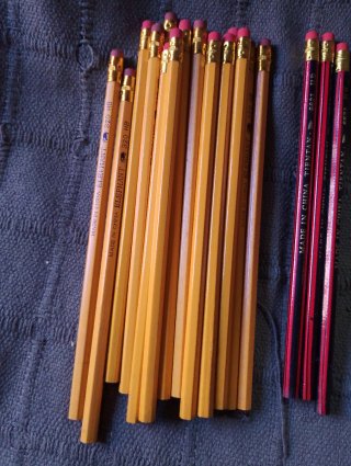 31 Matite in legno e grafite