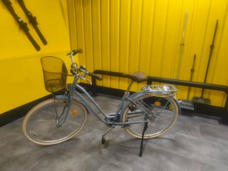 Bicicleta Holandesa con cesta