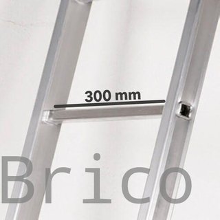 Escalera Aluminio Elite 3x8 - 2,32+2,32+2,32 Metros