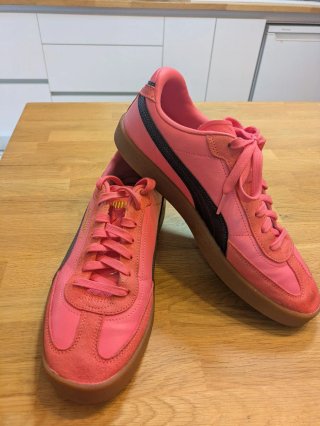 Zapatillas Puma Talla 44 Rosa y Negro