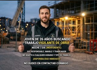 Busco empleo de cualquier tipo