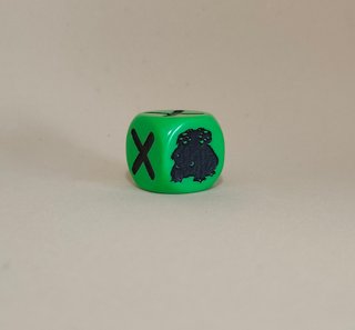 Dado moneda turquesa Venusaur para Pokémon