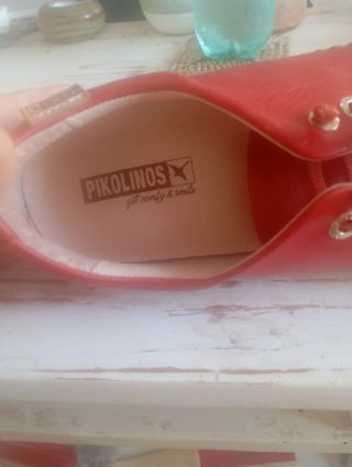 Scarpe Pikolinos rosse da donna