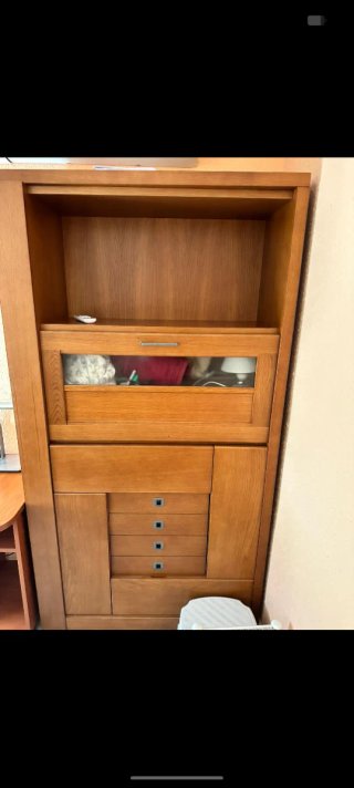 Mueble salón madera maciza