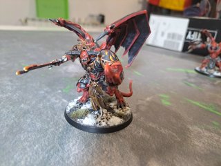 2 Príncipes Demonio Khorne pintados