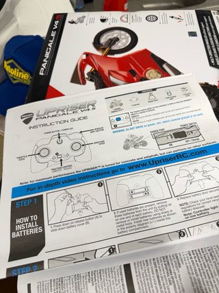 Juguete Radio Control Ducati UPRISER