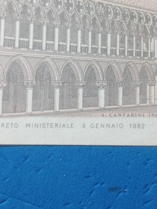 2 Banconote Lire Mille Marco Polo 1982