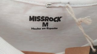 Camiseta Missrock Corazón Libertad
