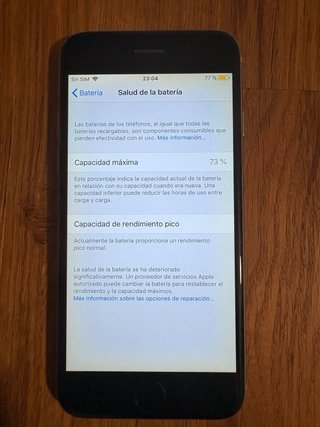 iPhone 6 Plata + Funda + Cargador