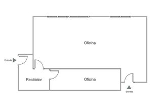 Oficina en alquiler en Centro en Ourense