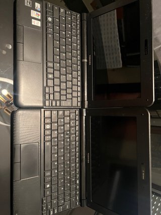 Portátiles Toshiba NB200 y NB250 Negros