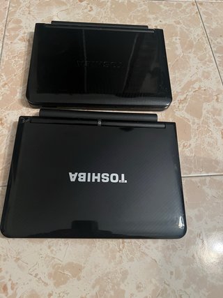 Portátiles Toshiba NB200 y NB250 Negros