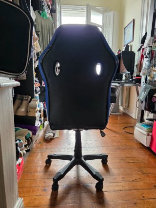 Silla Gaming BFX-B03 Negra y Azul