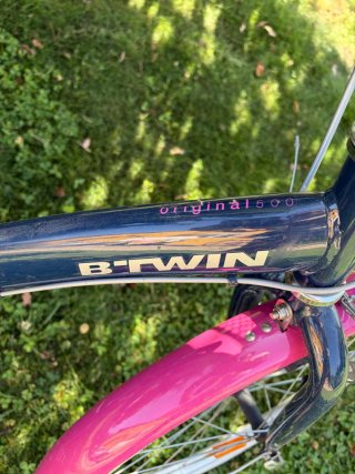 2 Bicicletas Niña 24 Azul y Rosa