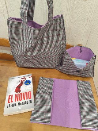 Bolso Tote, Neceser y Funda Literaria