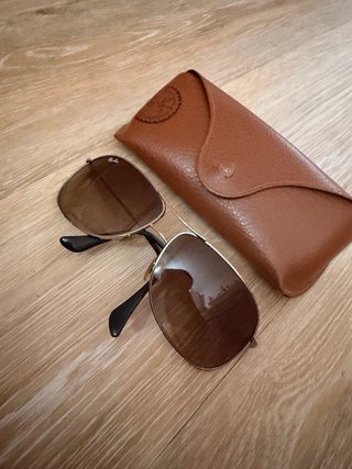 Gafas de sol Ray-Ban Marrón y Dorado