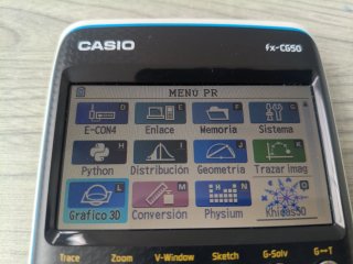 Calculadora Gráfica Casio fx-CG50 KhiCAS