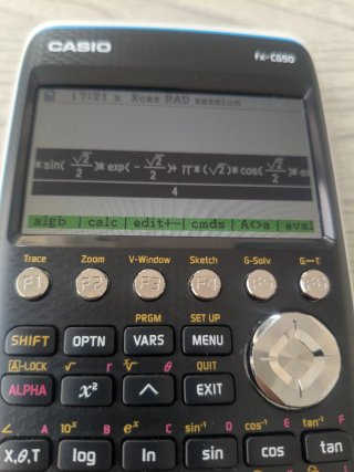 Calculadora Gráfica Casio fx-CG50 KhiCAS