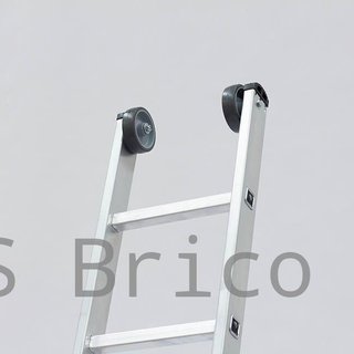 Escalera Aluminio 3x12 CUERDA - 3,44+3,44+3,44 M - 80x25mm