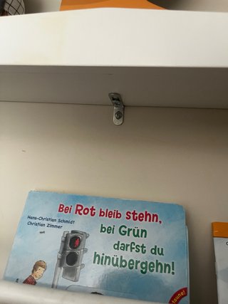 Estantería infantil blanca