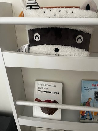 Estantería infantil blanca