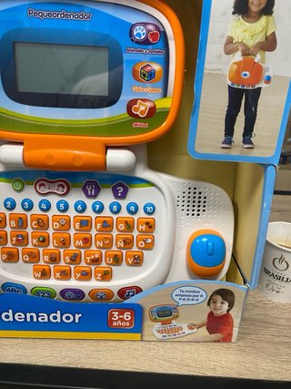 VTech Pequeordenador Infantil Azul/Naranja