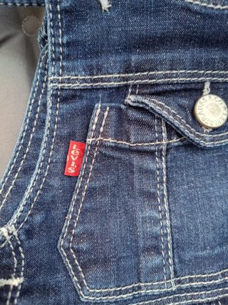 Vestido Levi's tela vaquera 18 meses