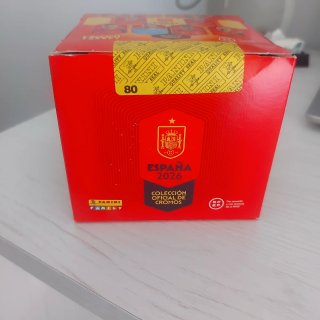 Caja Cromos España Mundial 2026 Panini