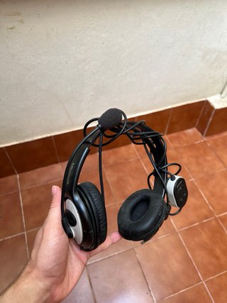 Cascos Microsoft con micrófono