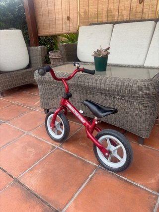 Bicicleta niño sin pedales Chicco Red Bullet
