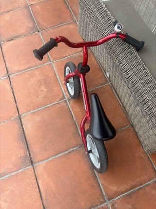 Bicicleta niño sin pedales Chicco Red Bullet