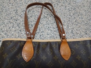 Borsa Louis Vuitton vintage marrone