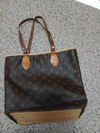 Borsa Louis Vuitton vintage marrone