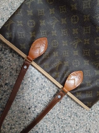 Borsa Louis Vuitton vintage marrone