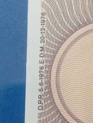 Banconota 500 Lire Repubblica Italiana 1976 Mercur