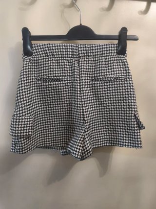 Falda pantalón cuadros Bershka T.34