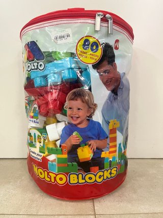 Juego de bloques Molto 80 piezas