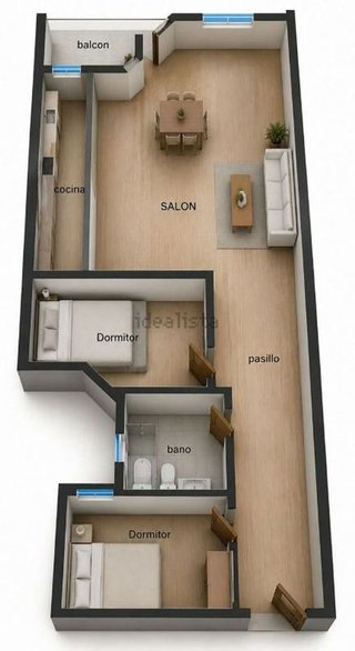 Piso en venta en Centro en Torrevieja