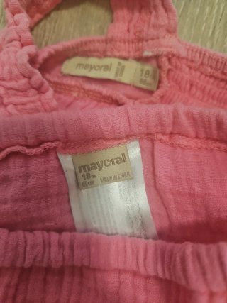 VESTIDO MAYORAL 12-18 MESES