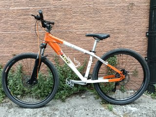 Bicicleta MTB 26 Hi-Tech Naranja/Blanca